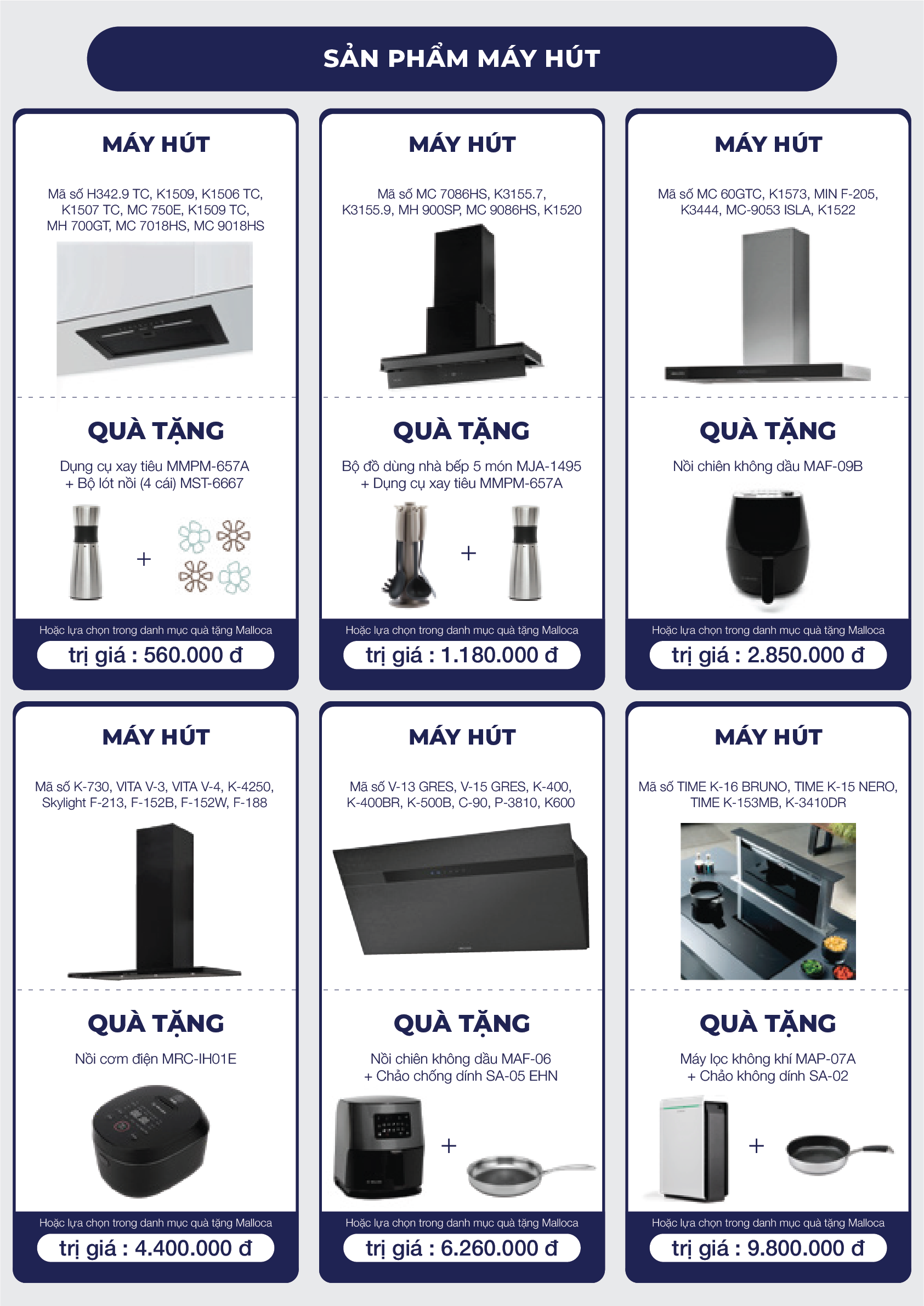 hình khuyến mãi Malloca 5